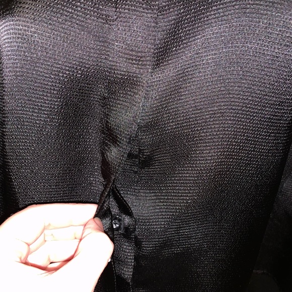 ⭐️Patricia Luca High low button up short sleeve - Picture 12 of 14